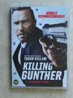 Killing Gunther, DVD. Arnold Schwarzenegger