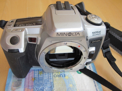 VANHA Kamera Minolta 505si Super