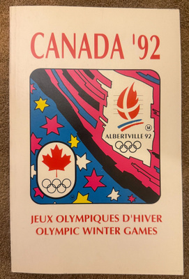 CANADA MEDIA GUIDE ALBERTVILLE 1992 OLYMPIC GAMES