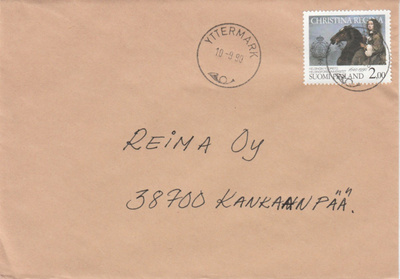 Postileima, YTTERMARK