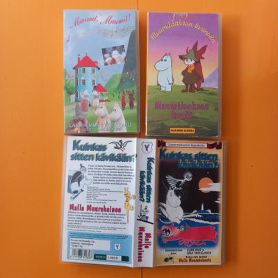 Muumi valikoima 3€/kpl [VHS]