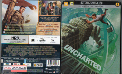 Uncharted	(8 871)	UUSI	-FI-	4K HD+BLUR	steelbook	(2)	tom hol