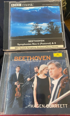 Beethoven: Streichquartett, Mozart cd + bonus