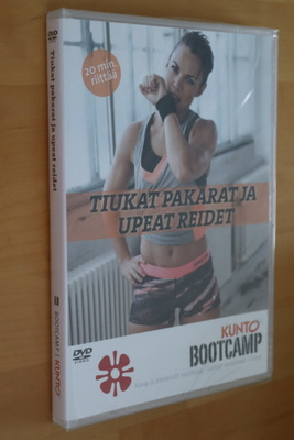 DVD Tiukat pakarat ja upeat reidet ( Kunto Bootcamp uusi )