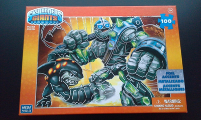 Skylanders Giant Crusher 100 palan palapeli (2012)