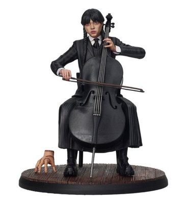 WEDNESDAY CELLO PVC FIGURE	(35 205)	wednesday & thing