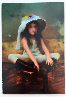 JAN SAUDEK "Karolina 1975"-KULKEMATON POSTIKORTTI