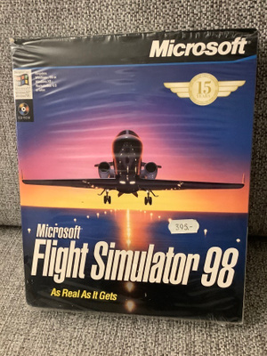 MICROSOFT FLIGHT SIMULATOR 98   (BIG BOX)