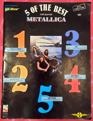 5 of the Best for Guitar: Metallica