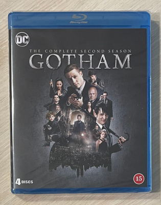 GOTHAM: Kausi 2 (Blu-ray) DC Comicsin sarjakuvista (UUSI)