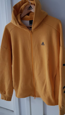 Keltainen Adidas Performance Huppari - koko 36