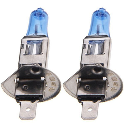 2 KPL 12V 55W H1 Super LED Halogeeni Sumuvalot