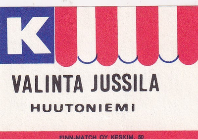 Huutoniemi, Valinta Jussila, Kesko  2/15