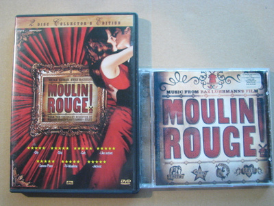 MOULIN ROUGE ( Elokuva + Cd-levy )