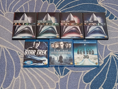 Star Trek Paketti DVD + Blu Ray