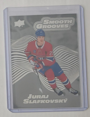 Juraj Slafkovsky 2022-23 UD Extended Smooth Grooves RC