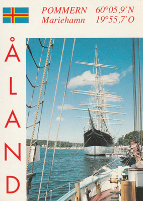 LAIVAKORTTI - PURJELAIVA POMMERN - 37