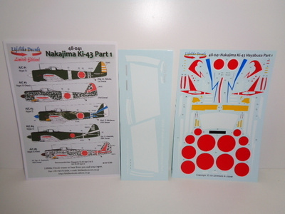 Nakajima Ki-43 hayabusa dekaaliarkki  1/48