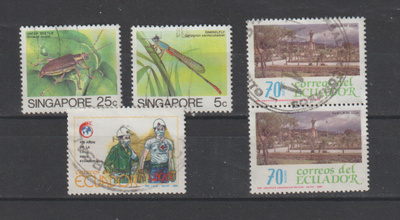SINGAPORE + ECUADOR, erä, vanhoja
