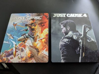 Just Cause 3 & Just Cause 4 Steelbook -paketti (PS4)