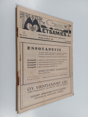 Metsämies 7-8/1935