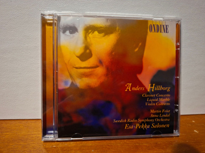 Hillborg:Clarinet&Violin concertos-Esa-Pekka Salonen CD