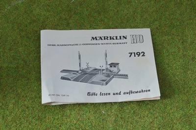 #A73 Märklin M tasoristeyksen 7192 ohjevihkonen