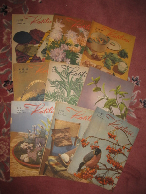Kotiliesi   10  kpl / 1945