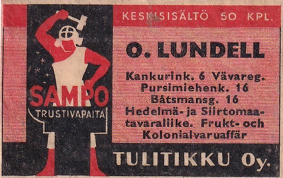 O, Lundell, Kankurink. 6, Pursimiehenk. 16     sk2/8