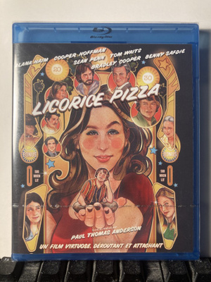 LICORICE PIZZA, BluRay, Anderson, Haim, Hoffman, muoveissa