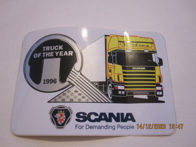 Scania Truck of the year 1996 tarra
