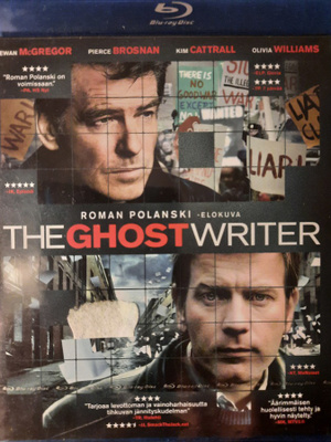 THE GHOST WRITER BLU-RAY UUSI!