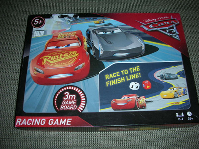 Lautapeli Disney Autot Racing game