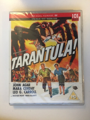 Tarantula (1955) Blu-ray + DVD) Juliste mukana (UUSI)