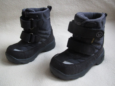 VIKING GORETEX talvikengät, koko 20, mustat, UUDENVEROISET