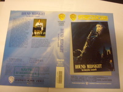 Vhs kansipaperi Fix -  ROUND MIDNIGHT (Sis.postikulut)