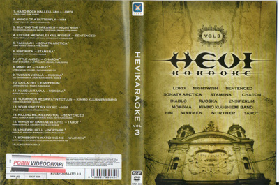 Karaoke Hevi Karaoke Vol 3	(68 885)	k		DVD					17kpl, lordi,