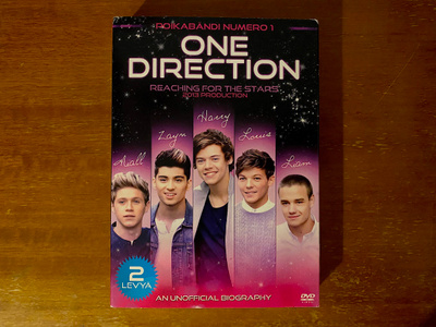 One Direction Reaching for the Stars Osa 1 ja 2 DVD