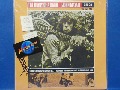 JOHN MAYALL - THE DIARY OF A BAND - EX+/EX LP + NIMMARI
