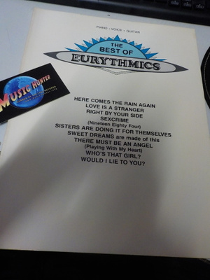 THE BEST OF EURYHMICS NUOTTIKIRJA