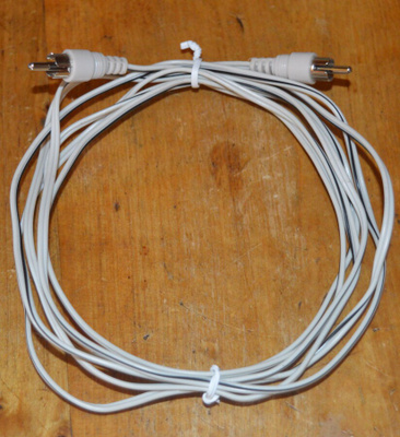 Harmaa RCA kaapeli 2,45m