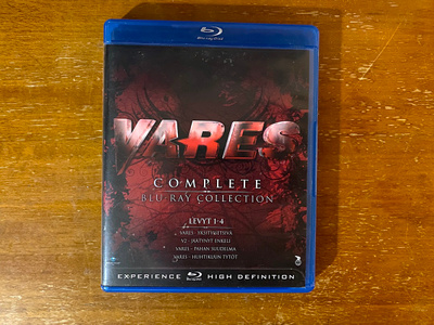 Vares Complete Collection Osa Levyt 1-4 Blu-ray