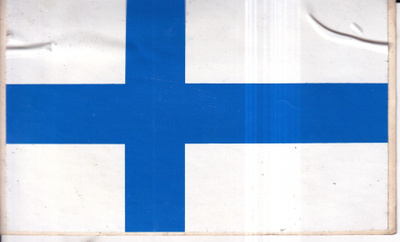 Suomen Lippu , tarra e.237