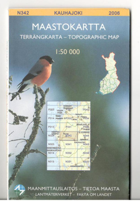 KAUHAJOKI, maastokartta v. 2006, 1:50000, KÄYTTÄMÄTÖN