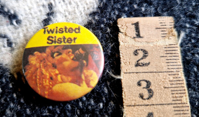 Twister Sister vintage rintamerkki Dee Snider