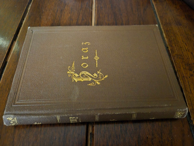 Horaz: Sämtliche Werke (v. 1890)