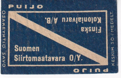 Suomen Siirtomaatavara O/Y   5/3