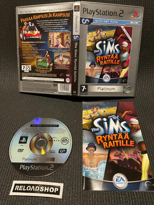 The Sims Ryntää Raitille Platinum - FIN PS2 - CIB