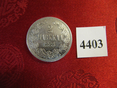 2 Markkaa 1865