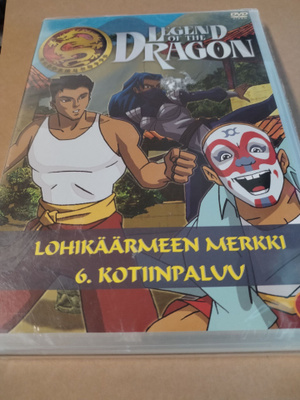 Legend of the Dragon,osa 6, dvd,muoveissa.